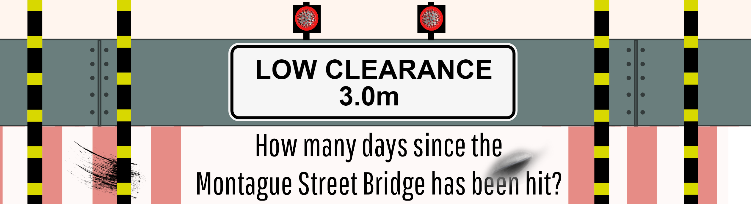 how-many-days-since-the-montague-street-bridge-has-been-hit